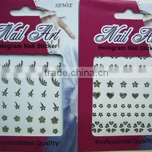 Black Color Small Nail Adhesive Sticker thumbnail-1