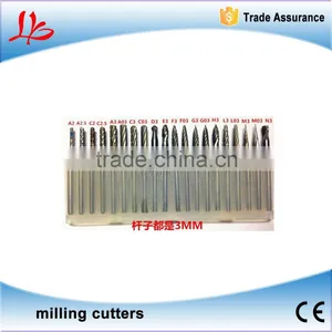 Free Shipping 20pcs Milling Cutters, Alloy Grinding Tools thumbnail-1