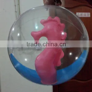 Inflatable Ball With Animal Shape Inside thumbnail-1