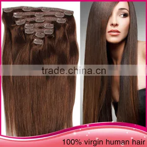 Cheap Remy Straight Clip In Hair Extension Real Brazilian Human Hair Extension thumbnail-1