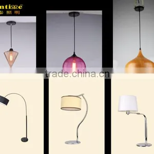 Modern Design Gold Glass LED Simple Mushroom Shape Pendant Lights RT3004-7 thumbnail-4