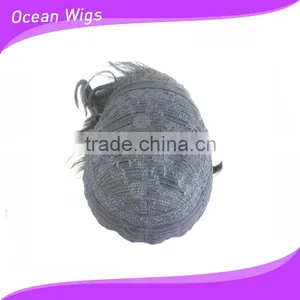 Soft and Smooth China Short Style Human Hair Wig for Black Women thumbnail-6