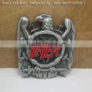 Custom Brand Name Buckle Plate Metal Belt Buckle thumbnail-3