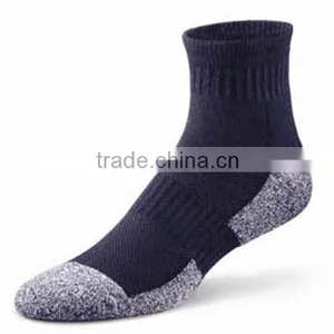 Unisex Black&white Custom Wholesale Diabetic Antibacterial Socks Quality Choice thumbnail-1