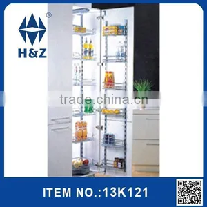 Large Six-layer Magic Corner Kitchen Rack thumbnail-1