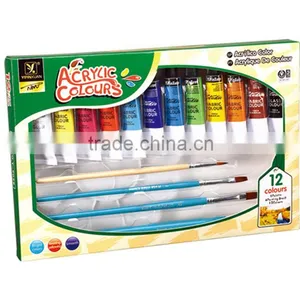 12 Color 12 ml Free Sample Best Quality Artist Water Color Paint Set thumbnail-2