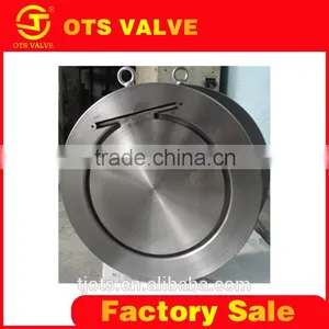 CV-LY-004 316 Stainless Steel Wafer Type Single Disc Check Valve thumbnail-1