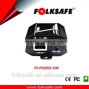 Folksafe Gigabit 24v or 12v Mini Display PoE Splitter With RJ45 Port Female thumbnail-2
