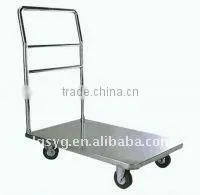 Platform Hand Trolley for Warehouse,kitchroom and Factory thumbnail-1