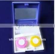 Square Style Colored Cute Contact Lens Case Kitty Lens Case thumbnail-1