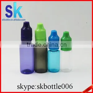 Trade Assurance Colorful 10ml Pet Plastic Dropper Bottles With Colorful Child Tamperproof Cap thumbnail-1