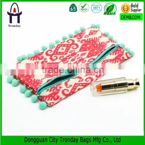 Customized Material Cosmetic Bag the National Pattern Cosmetic Case Pouch Quality Choice thumbnail-1