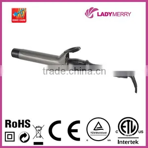 Classic 430F/220C Soft Grip Tourmaline Ceramic Hair Curling Iron With CE ROHS CTUVUS Certification thumbnail-1