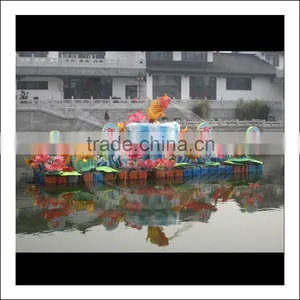 Decorative Hand-made Silk Fish Lantern thumbnail-1