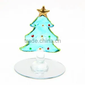 Hand Blown Glass Christmas Tree thumbnail-3