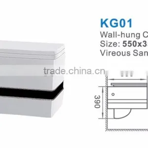 Sanitary Ware Ceramic Concealed Cistern For Wall Hung Toilet thumbnail-2