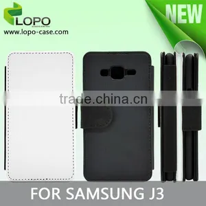 Best Quality Sublimation Printing Leather Flip Case for Samsung Galaxy J3 thumbnail-1