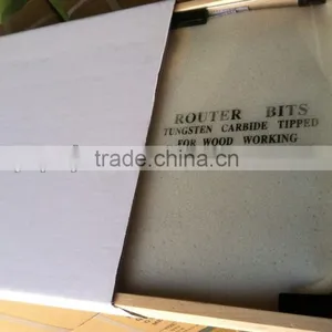 TC-050A 50PCS TCT Router Bit Set Blue Colour Quarter Inch Shank In Wooden Display Box thumbnail-5
