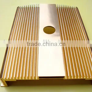 OEM Cnc Precision Machining Metal Car Amplifier Front Panel thumbnail-1