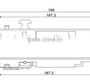 Aluminium Window Latch,Window Lock thumbnail-2
