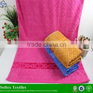 Jacquard Bath Towels 100% Cotton for Hotel Use thumbnail-1