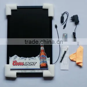 LED Arylic Writing Board LED Tempered Glass Writing Board thumbnail-1