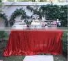 Wedding Blush Champagne Sequin Table Cloth thumbnail-3