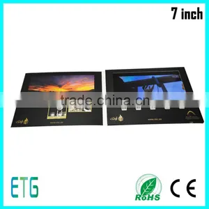 Digital Brochure With Video Greeting Card Lcd 4.3 Inch With Lcd Video Brochure Card thumbnail-6
