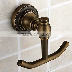 Antique Brass Wall-mounted Bathroom Wall-mounted Robe Hook BA2013 thumbnail-1