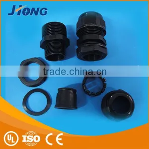 Black Water Proof Nylon Cable Glands thumbnail-2