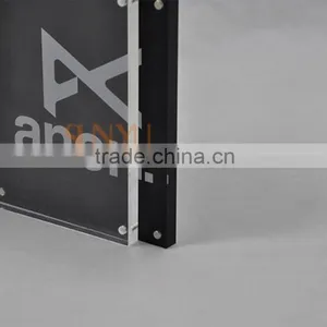 Top Quality Counter-top Magnetic Clear Acrylic Block Photo Frame thumbnail-4