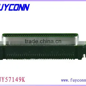 Right Angle Mounting Amphenol Female Socket 50 Centronic Connector 25 Pairs Solder DIP Receptacle Type thumbnail-1