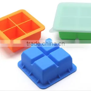 BPA Free Blocks Silicone Baby Food Tray and Breast Milk Storage Container thumbnail-2