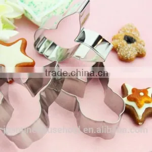 2015 Popular DIY Creative Design Animal Shaped Stainless Steel Cookie Cutters for Cakes and Bisciuts thumbnail-1