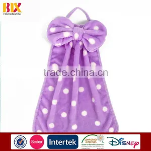BLX Home Textile China Factory Wholesale Super Cheap Microfiber Hanging Hand Towels thumbnail-1