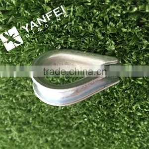 Hot Sales Stainless Steel US Type Wire Rope Thimble thumbnail-4