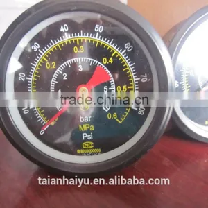 HAIYU Glass Air Filled Pressure Gauge 1.5 KG thumbnail-1