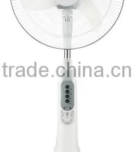 16'' Battery Backup Solar Stand Fan Strong Wind Fan Quality Choice thumbnail-2