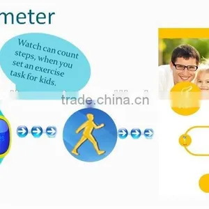 Kids Gsm Gps Tracker Watch, Kids Gps Tracking Watch, Activity Tracker Wristband thumbnail-2