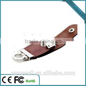Bulk Leather USB Flash Drive for Promotion Gifts thumbnail-3