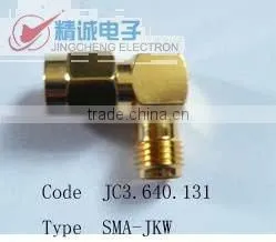 SMA Adaptor Right Angle,male to Female thumbnail-1