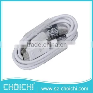 100% Original EP-DG925UWE Mobile Micro 1.2m White Usb Data Cable for Samsung thumbnail-2