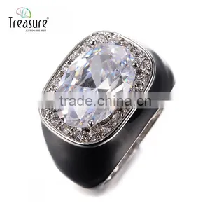 Latest Design Jewelry Gold Diamond Ring 925 Silver Ring Classic Style Jewellry thumbnail-1