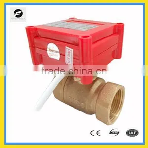 Mini Electric Water Valve 24vDC BSP Thread for TF CWX-1.0 Series Actuator thumbnail-1