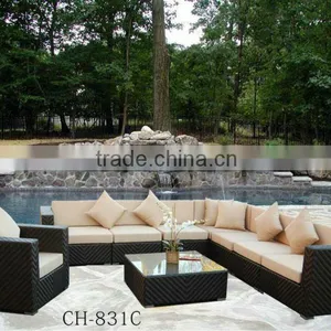 2016 Foshan Factory New Design PE Outdoor Furniture thumbnail-1