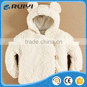 International Kids Wear Man Made Fur Coat thumbnail-1