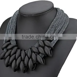 New Design Bib Necklace,fashion Imitation Jewelry Necklace thumbnail-2