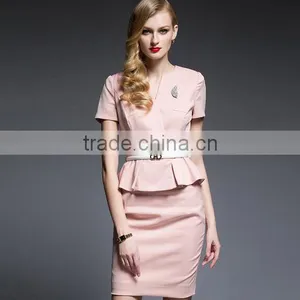 OL Formal Wear Blazer Set Office Business Suit Skirt Jacket 2 PS Set thumbnail-3