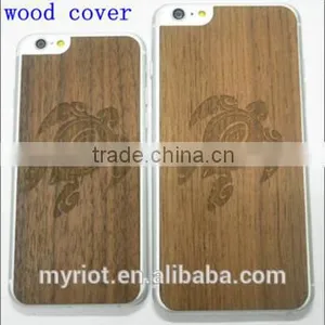 Antique Black Walnut Wooden Phone Back Sticker for Smart Phone Iphone Sumsung thumbnail-1