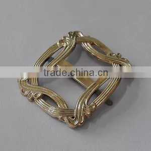 Gold Plating Plastic Shoe Decorations Accessories thumbnail-4